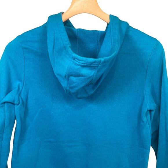 adidas | Women’s Turquoise Embroidered Logo Hooded Sweatshirt Size XS | EUC - Picture 9 of 10